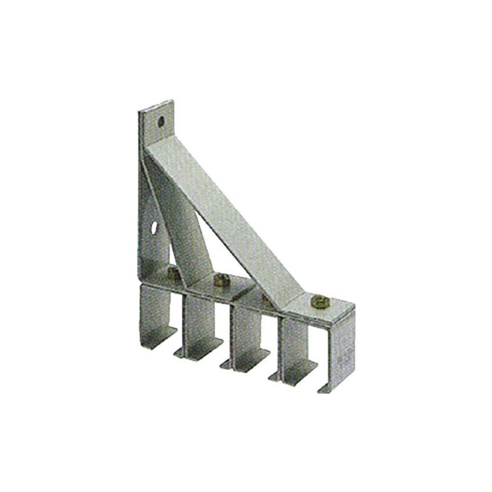 ダイケン スチールドアハンガー 3号 横受四連 #3 SB4【ハンガーレールシリーズ(工場・倉庫扉用金物), 引き戸・吊戸用金物, DAIKEN】