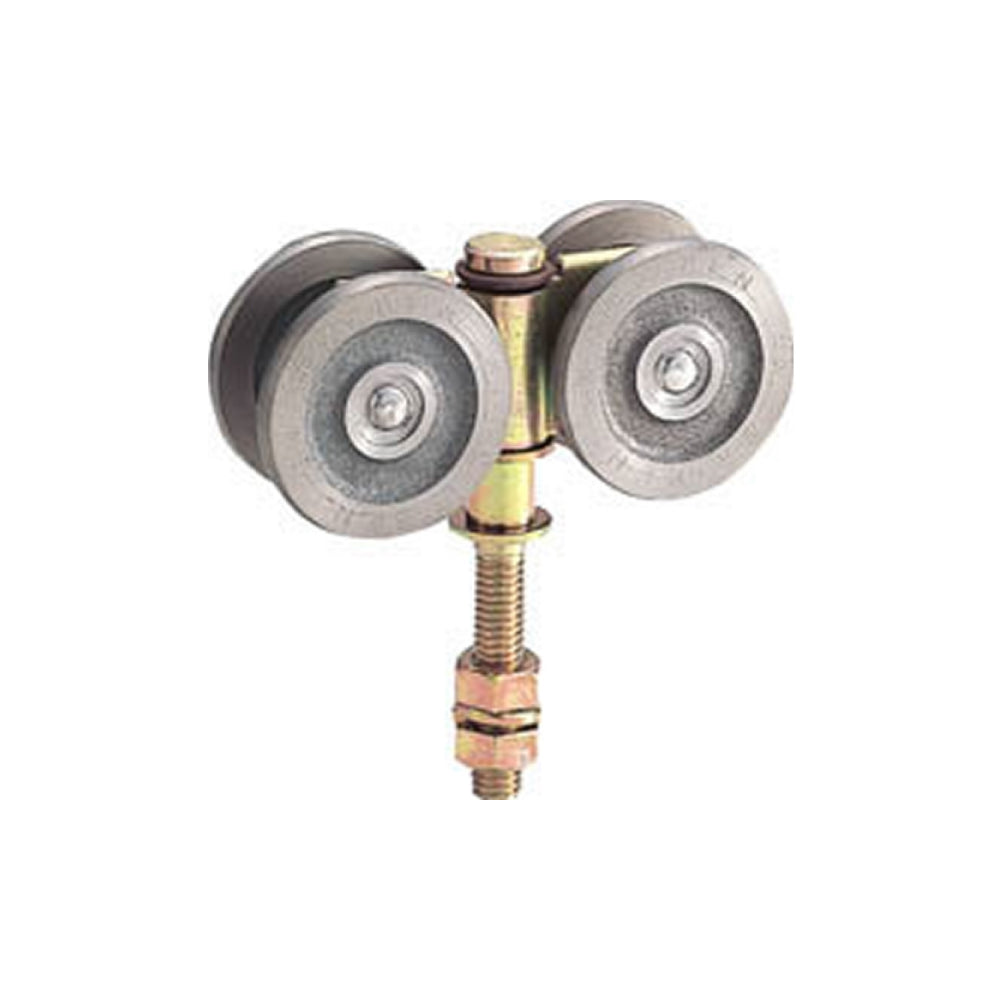 ダイケン スチールドアハンガー 4号 トロリー複車 #4 HC-43【ハンガーレールシリーズ(工場・倉庫扉用金物), 引き戸・吊戸用金物, DAIKEN】