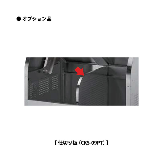 ダイケン クリーンストッカー用 仕切り板 CKS-09PT【オプション品, DAIKEN】