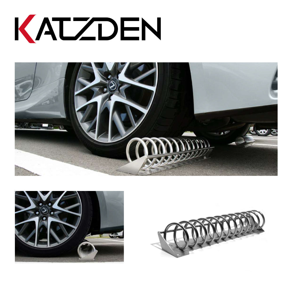 カツデン パーキングブロック Pablo(パブロ) Spring【車止め, 駐車, KATZDEN】