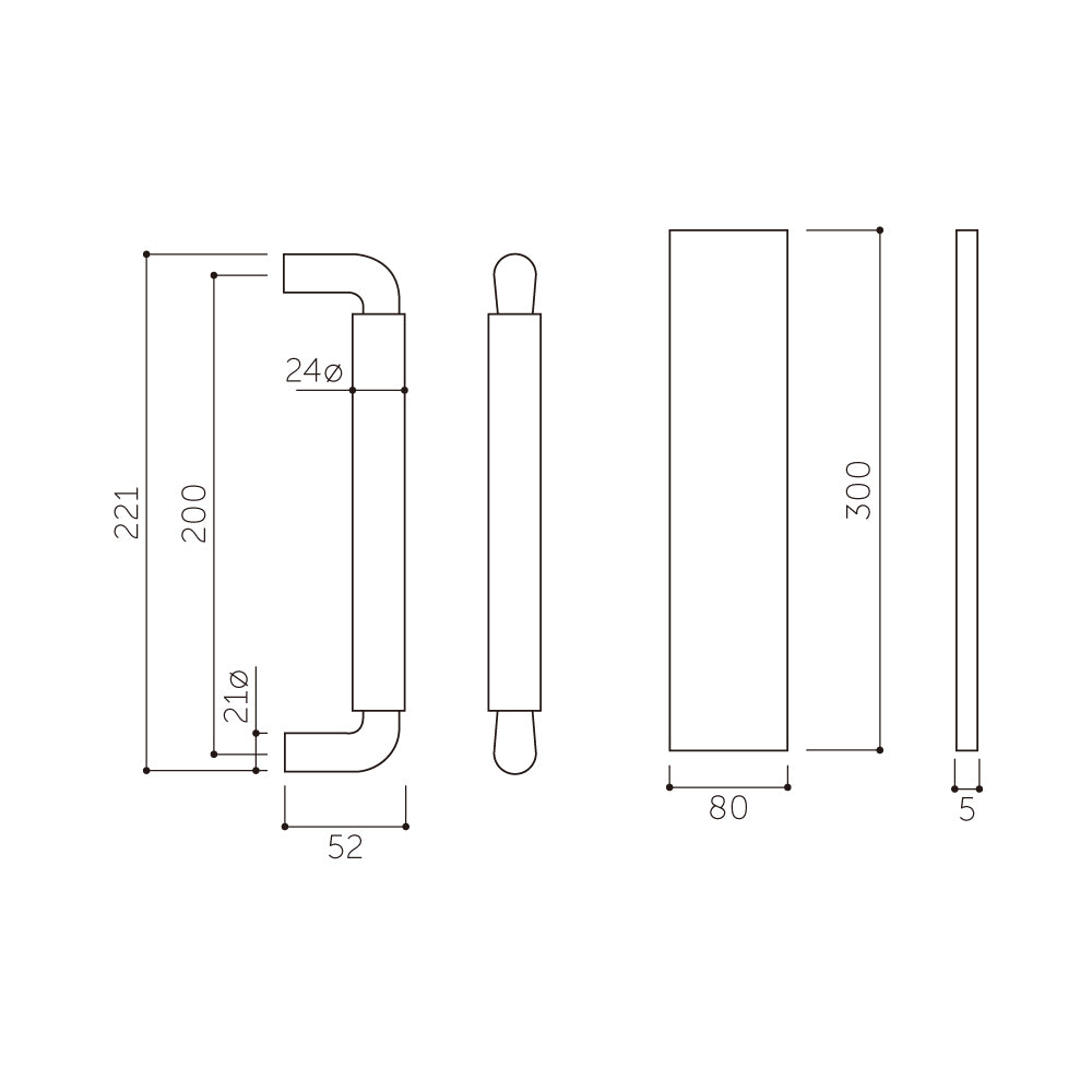 マルキ ネオトイレハンドル P-900(片面) 【ドアハンドル, 押し棒, 押棒, MARUKI HARDWARE, MK, 丸喜金属】