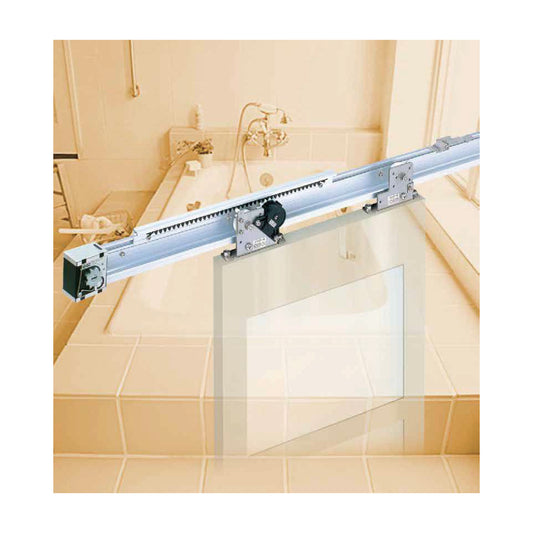 日東工器 スライディングクローザー NSC-CB48-22 / NSC-CB48-31(製品一式) 【扉重量:10~80kg用, 浴室仕様, 水平式, 鋼製建具用, 引き戸クローザー, NITTO KOHKI】