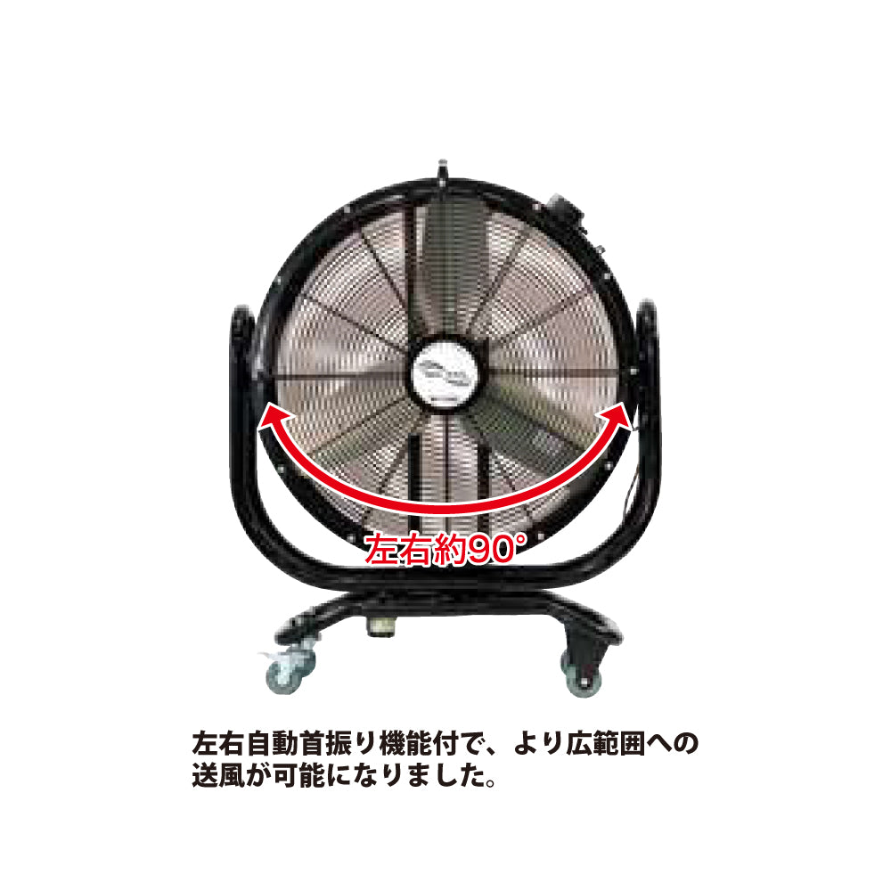 ナカトミ 大型工場扇 BF-75ZS【ハネ径 75cm, 大型扇風機, ビッグファン, NAKATOMI】