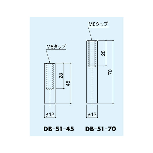 シブタニ ロッドキャップ DB-51 【フランス落とし用, ハードウェア, SYS, Shibutani】