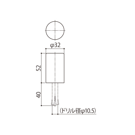 シブタニ ドアーストップ DC-46【戸当り, ハードウェア金物, SYS, Shibutani】