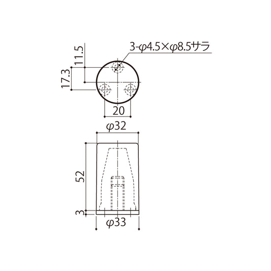 シブタニ ドアーストップ DC-46W【戸当り, ハードウェア金物, SYS, Shibutani】
