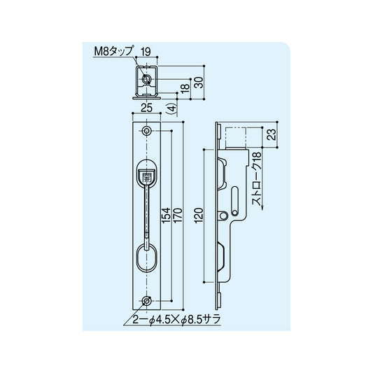 シブタニ フランス落とし DE-150 【フランス落とし, ハードウェア, SYS】