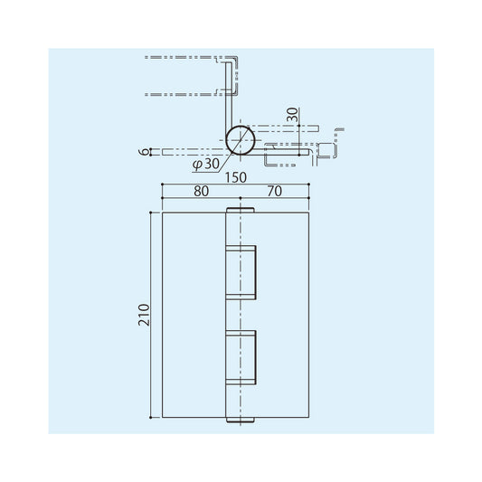 シブタニ 重量用丁番 DH-340S-3 【大型丁番, ヒンジ, SYS, Shibutani】