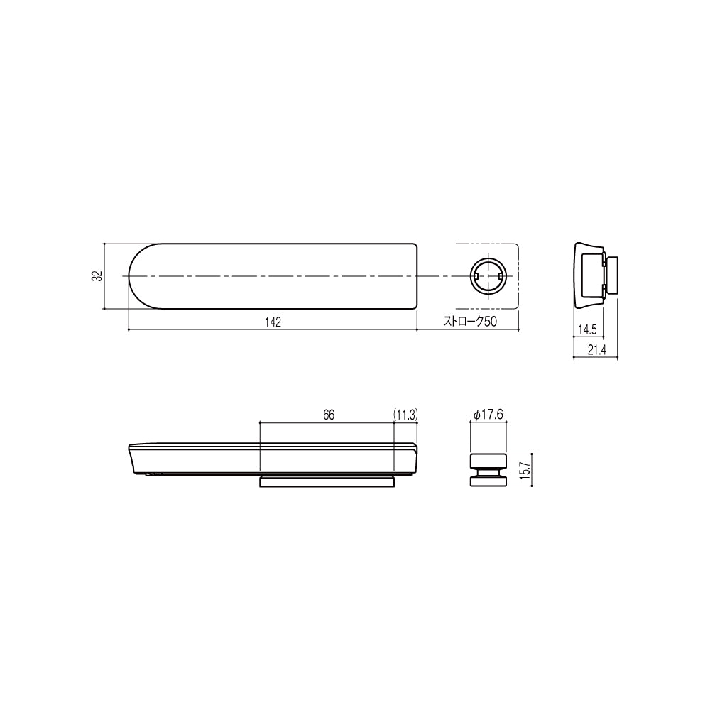 シブタニ スライドラッチ LB-610 【トイレブース用金物, ラバトリー金物, SYS】