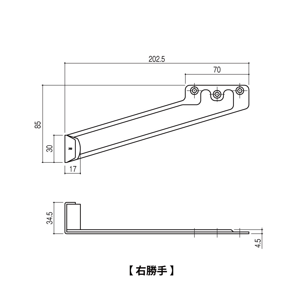 シブタニ 戸当たり LC-465N 【トイレブース用金物, ラバトリー金物, SYS】