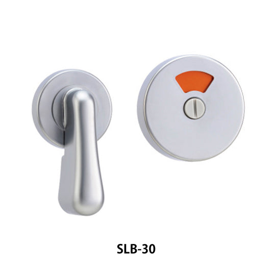 シブタニ 表示レバー SLB-20 / 30 【非常解錠機能付き, コイン解錠機能付き, トイレブース用金物, ラバトリー金物, SYS】