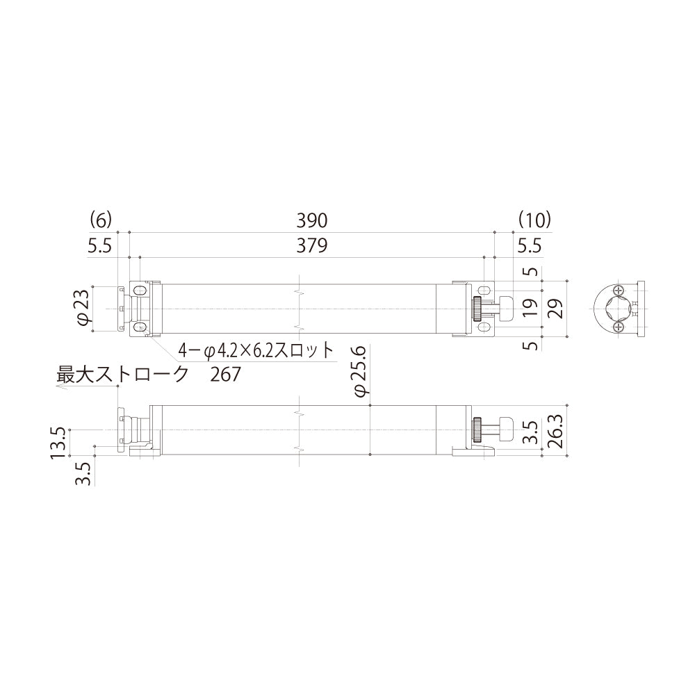 シブタニ エアークッション SB-171N【メンテナンスパーツ, 引き戸クローザー用部品, SYS, Shibutani】