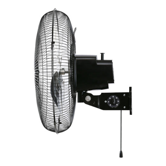トラスコ中山 工場扇 ジェネラルファン TFBA-45W-BK【壁掛けタイプ, アルミハネ径 45cm, 全閉式DCモーター, 扇風機, ファン, TRUSCO】