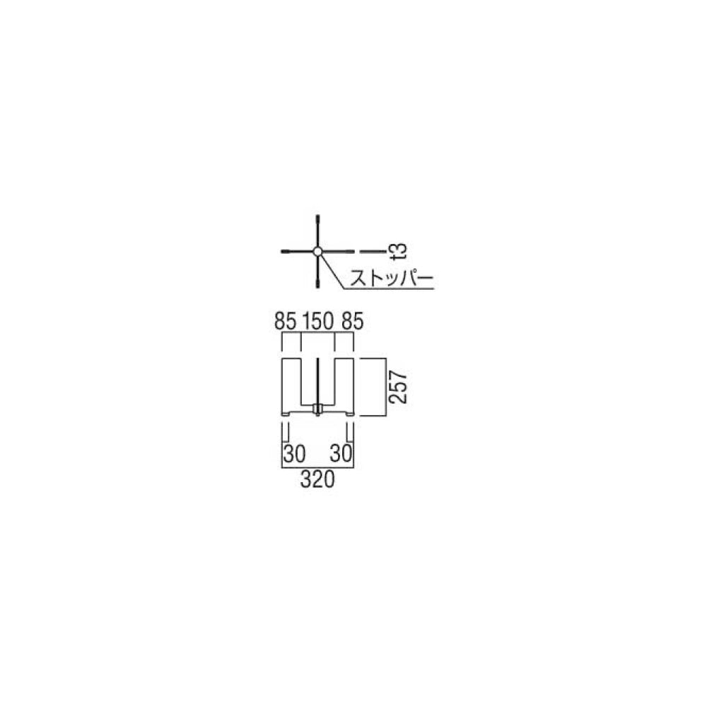 ユニオン 消火器ボックス UFB-3F-3011 【床置き型, 消火器スタンド・ケース, 防災用品・グッズ, UNION】