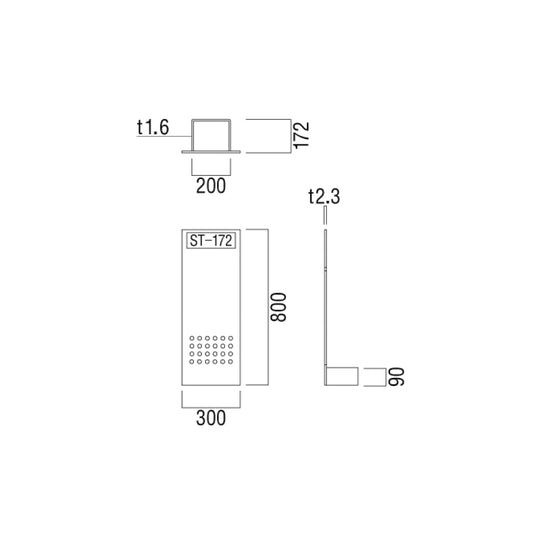 ユニオン 消火器ボックス UFB-3F-911 【床置き型, 消火器スタンド・ケース, 防災用品・グッズ, UNION】