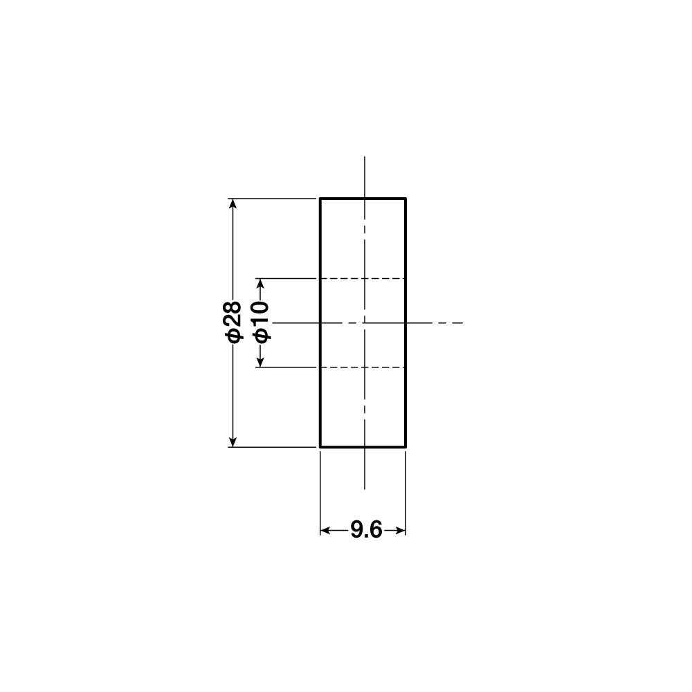 ヨコヅナ 公団・公社用戸車 EKK-0004(車のみ) 【交換用, 取替用, メンテナンス用部品・パーツ】