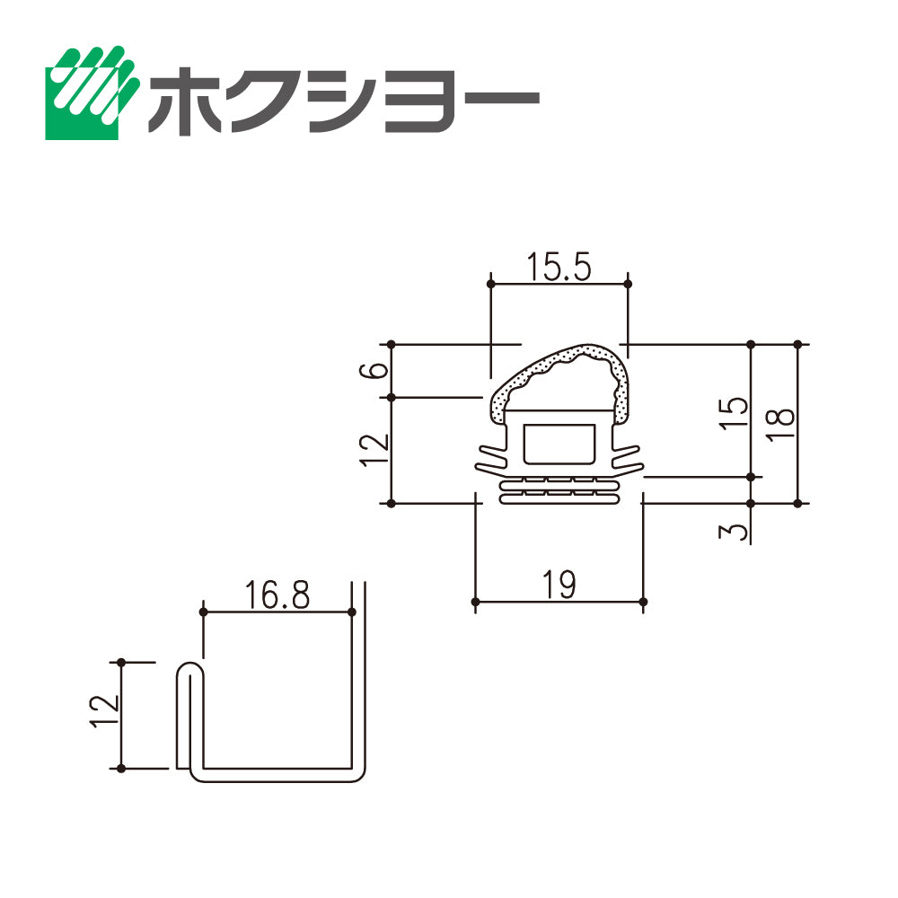 AZ-114（オーダーカット・切り売り）｜エアタイトゴム｜ホクシヨー 