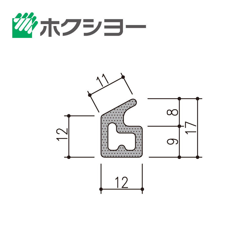 PS-44（オーダーカット・切り売り）｜エアタイトゴム｜ホクシヨー 