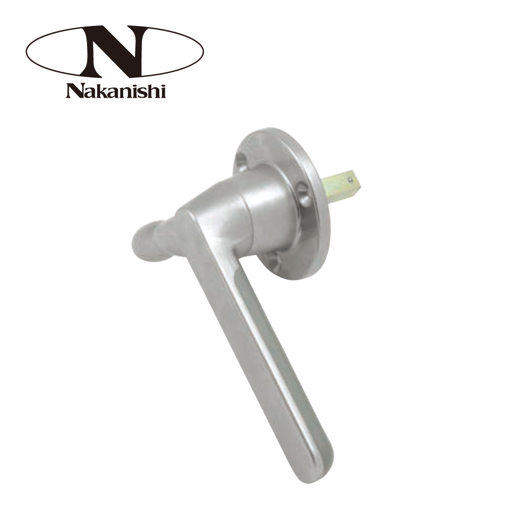 中西産業(Nakanishi) ローラー付きグレモンハンドル DC-X-191RO-DH (片面角軸固定) 〈※受注生産品〉
