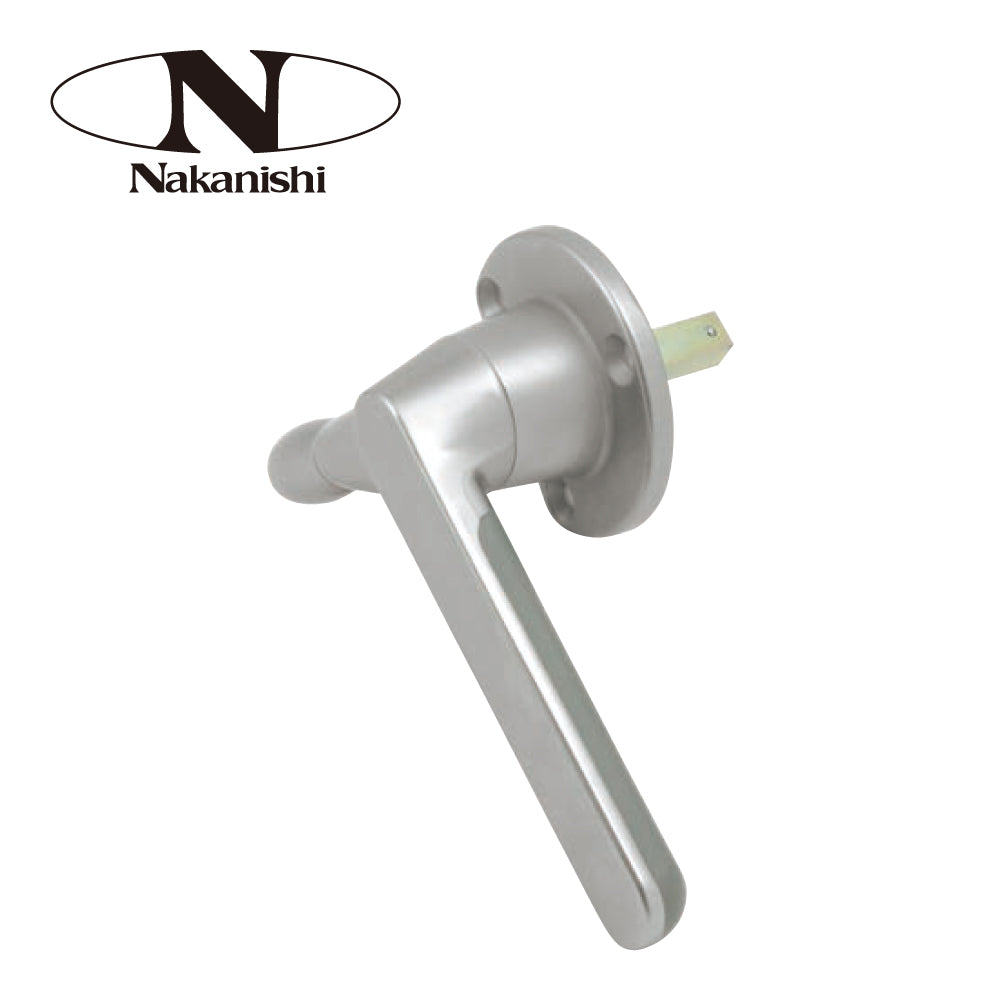 中西産業(Nakanishi) ローラー付きグレモンハンドル DC-X-193RO-DH (片面角軸固定) 〈※受注生産品〉