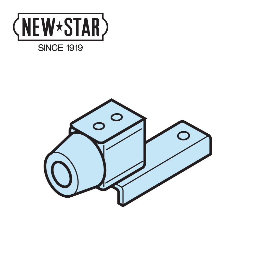 NEWSTAR(ニュースター) 引戸クローザー 5CN型(壁収納タイプ)用部品 戸当たり金具