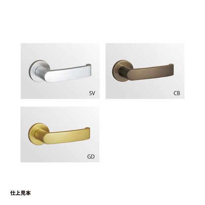 美和ロック レバーハンドル錠（自動施錠タイプ） U9 LAT31-4 片開き用 SV【外側 シリンダー・内側 シリンダー, 31タイプ, LATシリーズ, ミワ, MIWA】