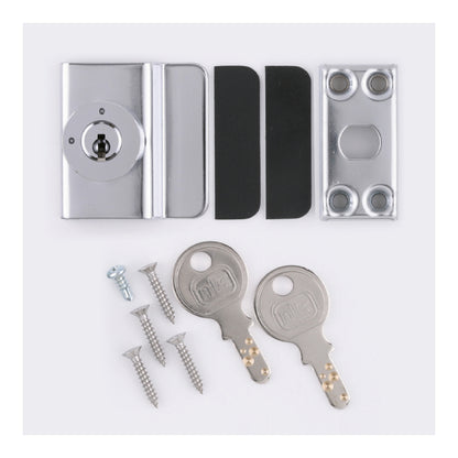 日本ロックサービス 補助ロック モヒトツロック DS-MH-1U【補助錠 ,防犯商品, ディフェンスシリーズ, nls】