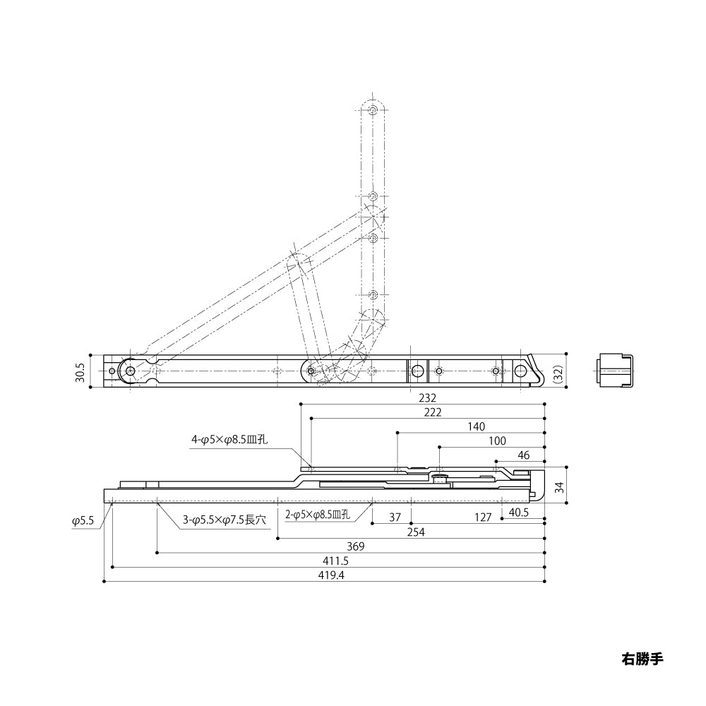 6バーヒンジ｜中西産業（Nakanishi） – イブニーズ.com- 建築金物