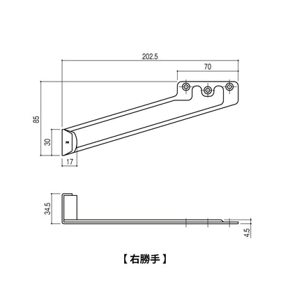 シブタニ 戸当たり LC-465N 【トイレブース用金物, ラバトリー金物, SYS】