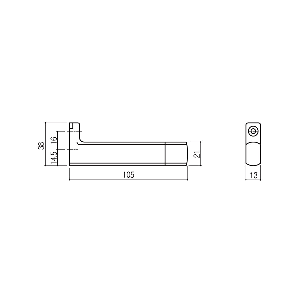 シブタニ 戸当たり LC-60V 【トイレブース用金物, ラバトリー金物, SYS】