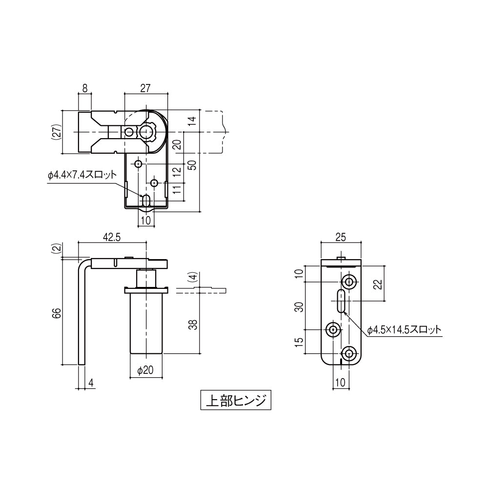 シブタニ グレビティヒンジ LH-761 【枠取り付け用, 中心吊り, トイレブース用金物, ラバトリー金物, SYS】