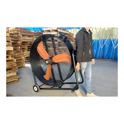 トラスコ中山 大型工場扇 DF-105【ハネ径 約105cm, 全閉式DCモーター, ジェネラルファン・ビッグ,大型扇風機, ビッグファン, TRUSCO】