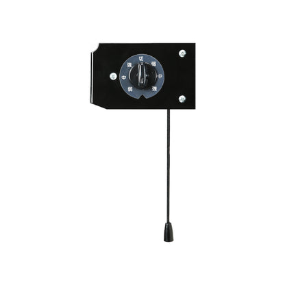 トラスコ中山 工場扇 ジェネラルファン TFBA-45W-BK【壁掛けタイプ, アルミハネ径 45cm, 全閉式DCモーター, 扇風機, ファン, TRUSCO】