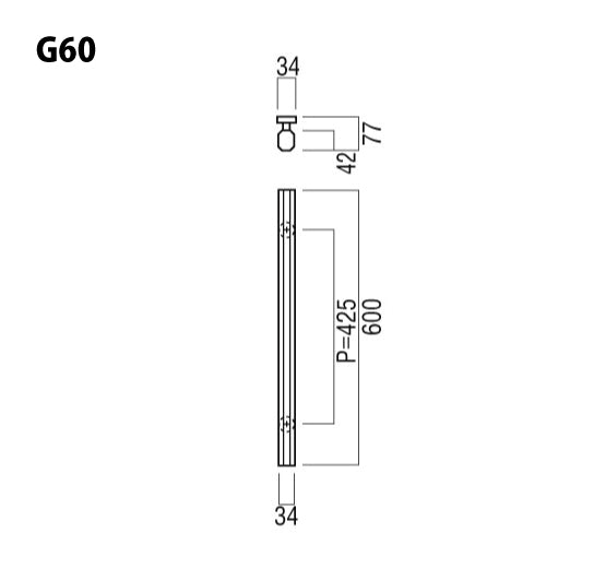 G60（L600）｜ドアハンドル（押し棒）｜ユニオン（UNION