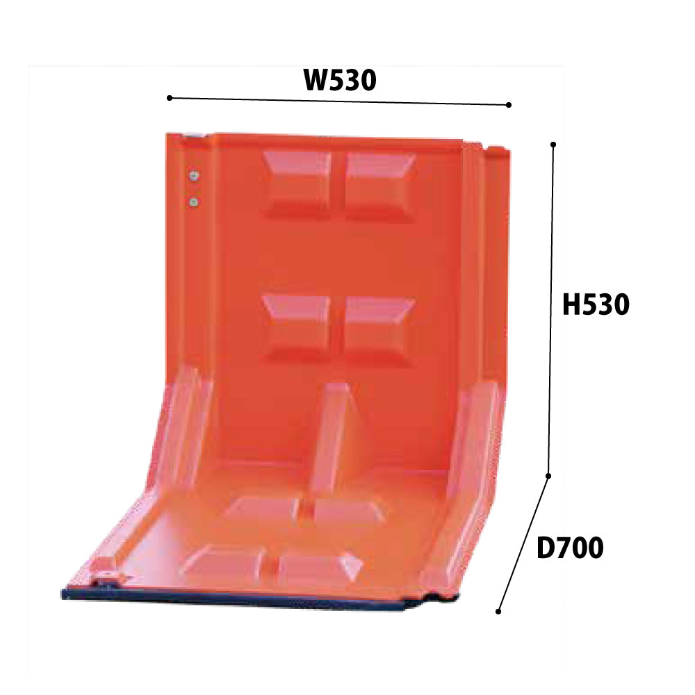 フジ鋼業 簡易型止水板 フロードガード FJL50（調整板：大）