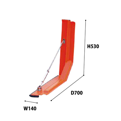 フジ鋼業 簡易型止水板 フロードガード FS50（サイドシール）