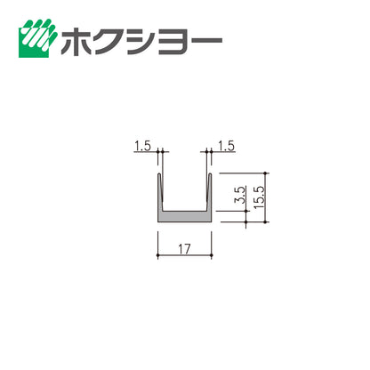 ホクシヨー エアタイトゴム HC-43 （定尺 L=3000mm）