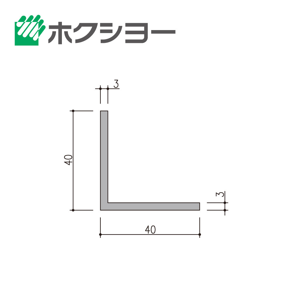 ホクシヨー エアタイトゴム HC-46 （定尺 L=3000mm）