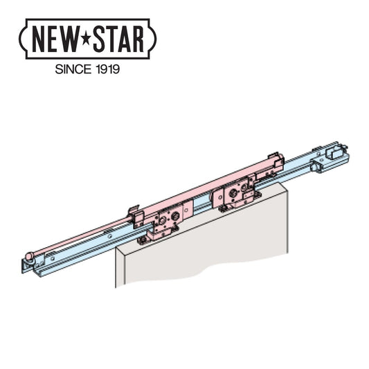 NEWSTAR（ニュースター） 引戸クローザー Ⅰ型-140T（重量ドア用）【製品一式】