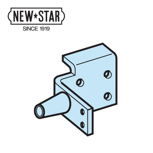 NEWSTAR（ニュースター） 引戸クローザー 5型（フロント枠用）用部品 戸当たり金具