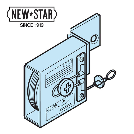 NEWSTAR（ニュースター） 引戸クローザー 5N型（壁収納タイプ）用部品 駆動装置 NS-3R/NS-3L