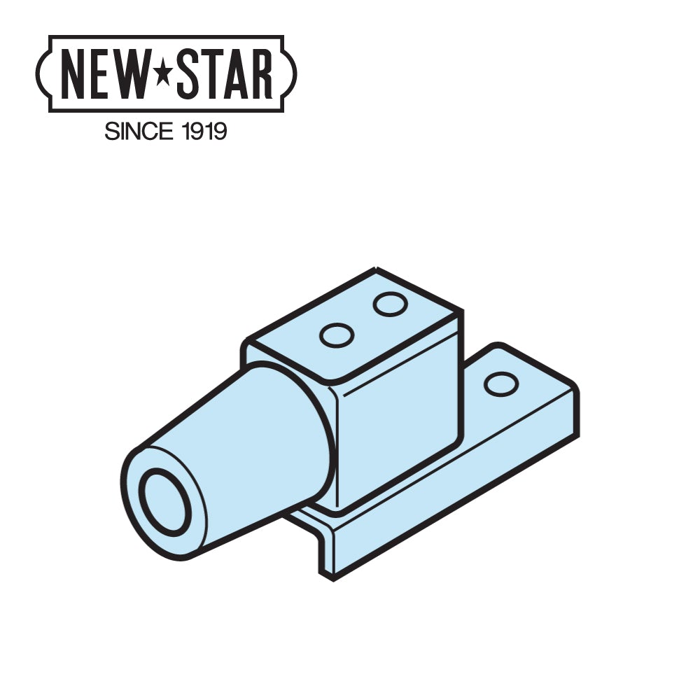 NEWSTAR（ニュースター） 引戸クローザー 6型（浴室用・標準枠用）用部品 戸当たり金具